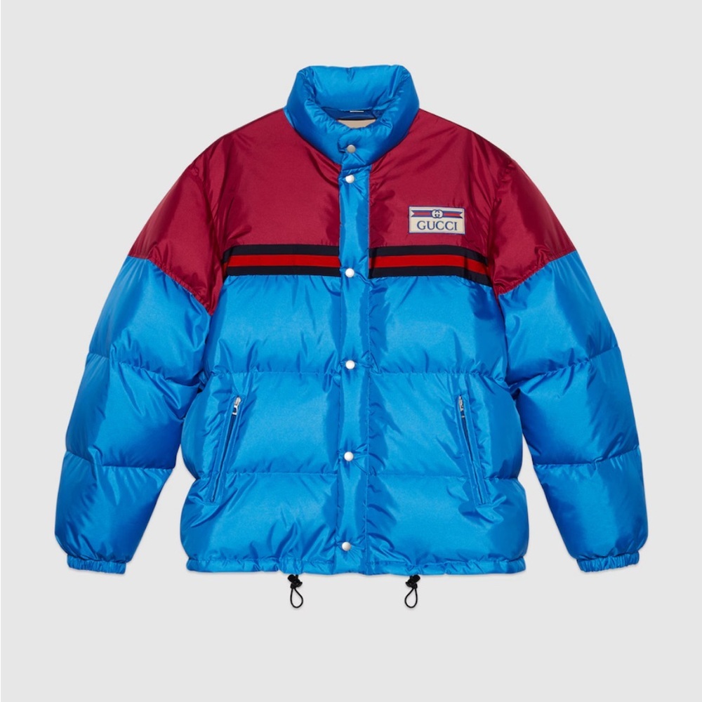 Gucci Down Padded Nylon Jacket - image 1